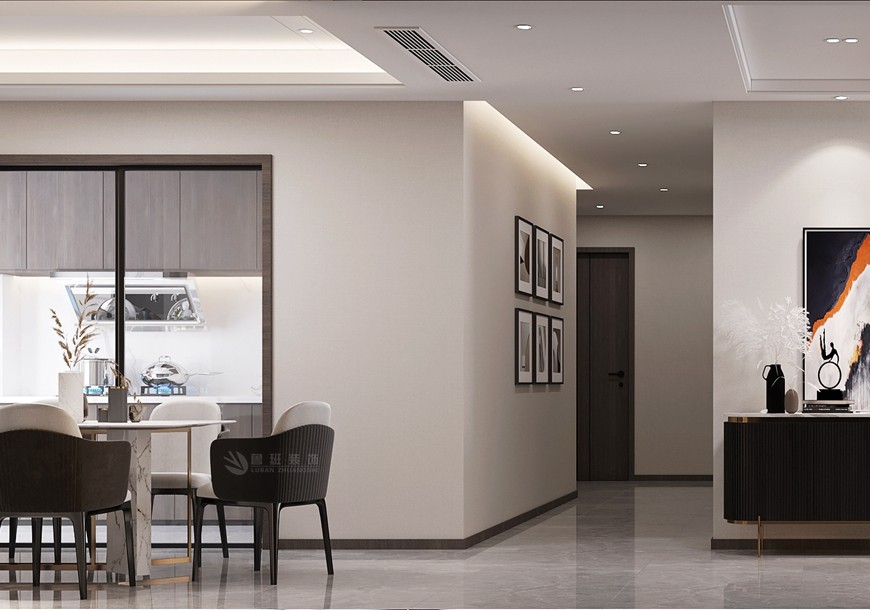 天創雲墅四居室176平米新(xīn)中(zhōng)式風格過道